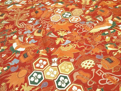 平和屋本店■極上　振袖　駒刺繍　宝尽くし　金彩　逸品　CZAA2853s5