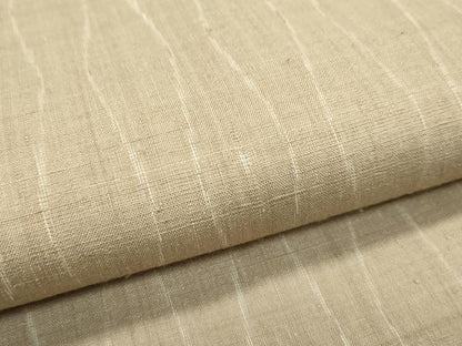 平和屋本店■極上　銀座もとじ　紬　立涌文様　榛色地　逸品　CZAA2859s5