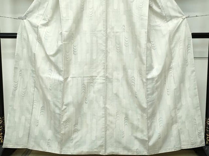 平和屋着物●極上　本場大島紬　白大島　9マルキ　エ霞文様　逸品　CZAA5406s6