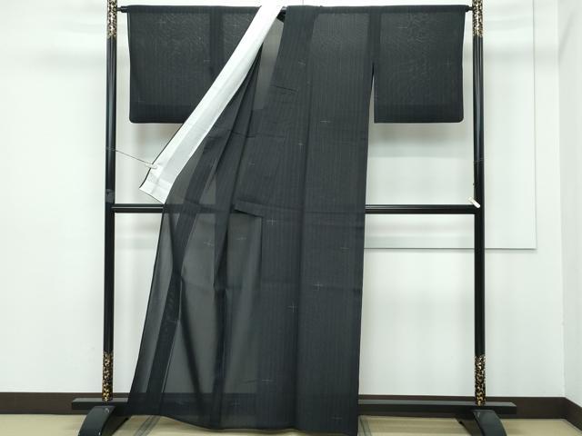 平和屋着物＊極上 夏物 本場大島紬 夏大島 星雲 大島紬美幸謹製 健勝苑扱い 証紙付き 逸品 CZAA2866s5