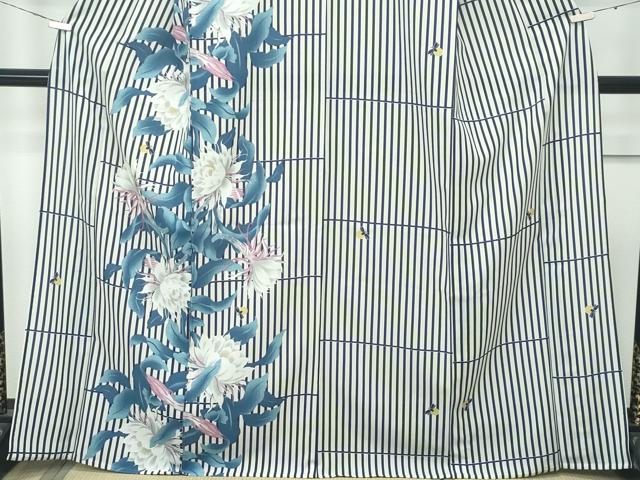 平和屋着物■極上　夏物　撫松庵　セオアルファ　訪問着　乱菊　蛍　逸品　CZAA2872s5