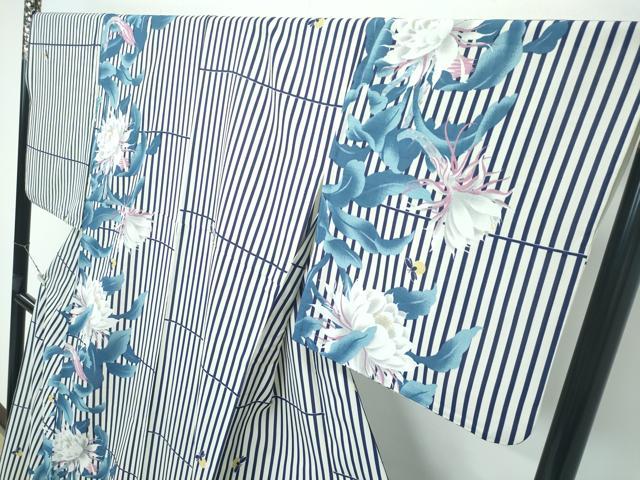 平和屋着物■極上　夏物　撫松庵　セオアルファ　訪問着　乱菊　蛍　逸品　CZAA2872s5