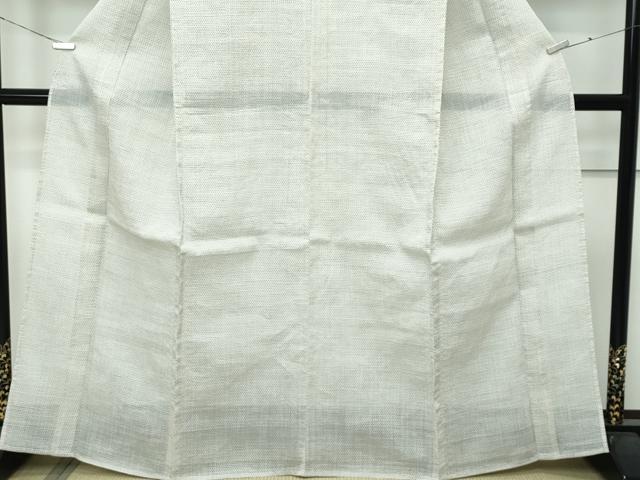 平和屋本店＊極上　夏物　石川県指定無形文化財　能登上布　本麻手織上布　証紙付き　逸品　未使用　CZAA4914s6