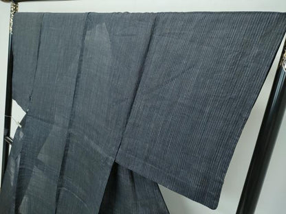 平和屋本店＊極上　夏物　男性　重要無形文化財　本場宮古上布　縞　苧麻　逸品　逸品　CZAA5409s6