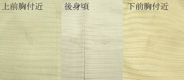 平和屋着物▽極上 本塩沢 やまだ織 訪問着 単衣 染色作家 桐村博 訪問着 霞文 逸品 CZAA2919s5