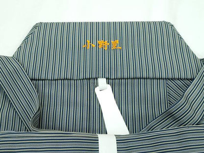 平和屋着物●極上 男性 馬乗り袴 神代袴 縞 逸品 未使用 CZAA2924s5