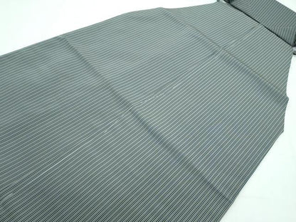 平和屋着物●極上 男性 馬乗り袴 神代袴 縞 逸品 未使用 CZAA2924s5
