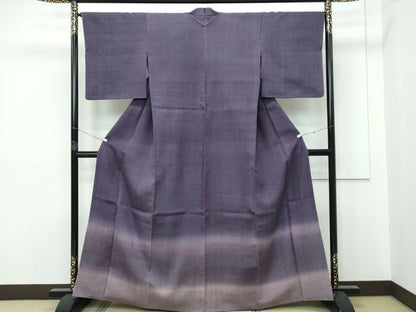 平和屋本店■極上　染織の名門　しょうざん  生紬　訪問着　横段文　逸品　CZAA2937s5