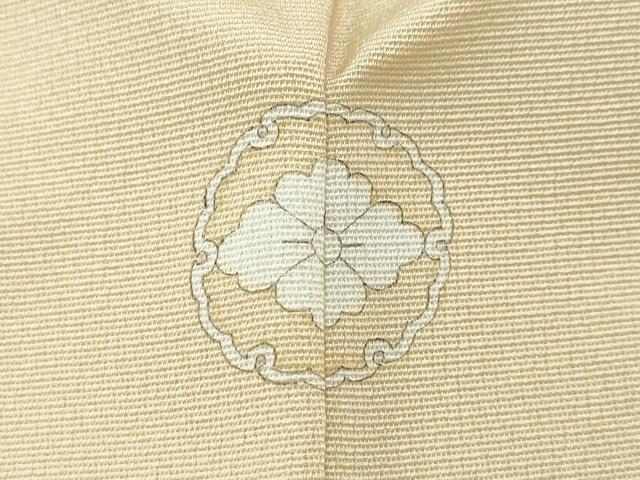 平和屋着物●極上　色留袖　駒刺繍　宝尽くし　金彩　蜂蜜色地　逸品　CZAA2945s5