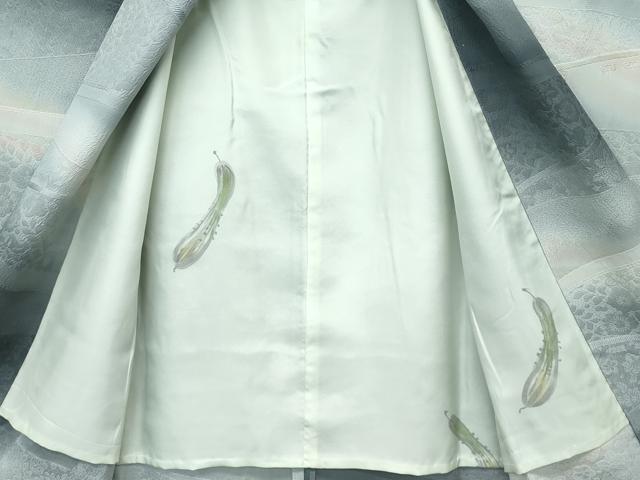 平和屋着物■極上　道中着　ロング丈　単衣　辻が花地紋　暈し染め　逸品　未使用　CZAA2955s5