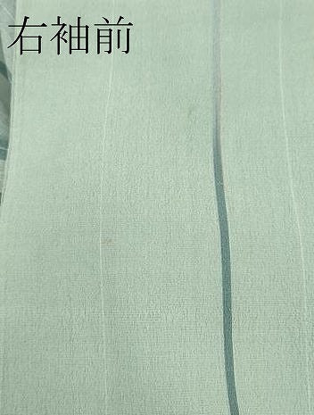 平和屋着物＊極上 夏物 明石ちぢみ 格子柄 逸品 CZAA2976s5