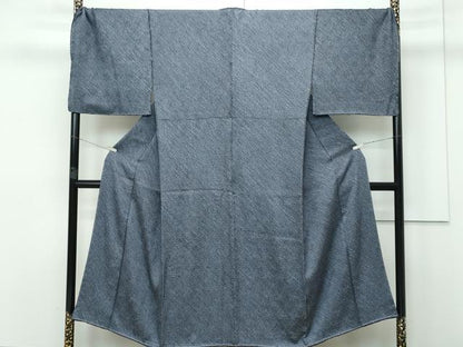 平和屋着物■極上　男性　小紋　キングサイズ　総絞り　逸品　未使用　CZAA2981s5
