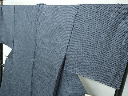平和屋着物■極上　男性　小紋　キングサイズ　総絞り　逸品　未使用　CZAA2981s5