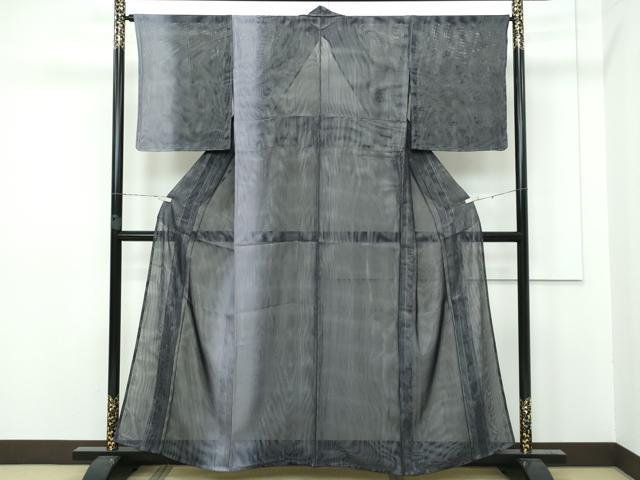 平和屋着物▽極上 訪問着 無双 紗袷 紗×紗 間道 反端付き 逸品 未使用 CZAA2992s5
