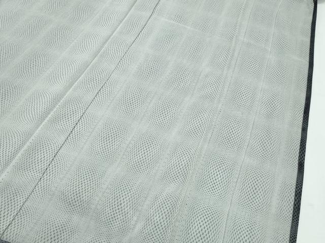 平和屋着物▽極上 訪問着 無双 紗袷 紗×紗 間道 反端付き 逸品 未使用 CZAA2992s5