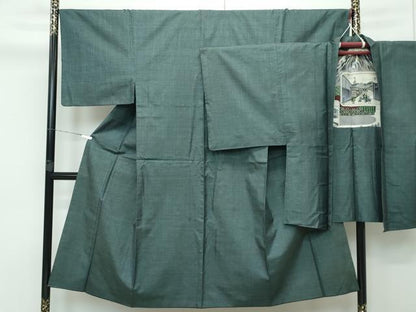 平和屋着物●極上　男性　本場大島紬　アンサンブル　100亀甲　総詰め　逸品　CZAA3009s5