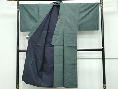 平和屋着物●極上　男性　本場大島紬　アンサンブル　100亀甲　総詰め　逸品　CZAA3009s5