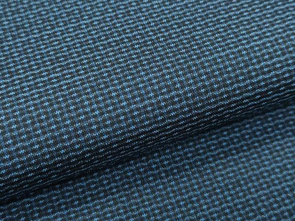平和屋着物●極上 男性 本場大島紬 アンサンブル 亀甲柄 逸品 未使用 CZAA3010s5