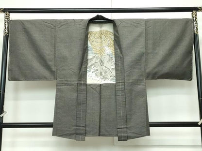 平和屋着物●極上 男性 本場大島紬 アンサンブル 100亀甲 総詰め 逸品 未使用 CZAA3011s5
