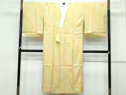 平和屋本店■極上 越後十日町一流染匠 桐屋・翠山工房 訪問着・長襦袢・袋帯セット 辻が花 絞り 銀通地 やまと誂製 逸品 未使用 CZAA3025s5