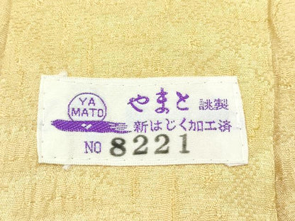 平和屋本店■極上 越後十日町一流染匠 桐屋・翠山工房 訪問着・長襦袢・袋帯セット 辻が花 絞り 銀通地 やまと誂製 逸品 未使用 CZAA3025s5