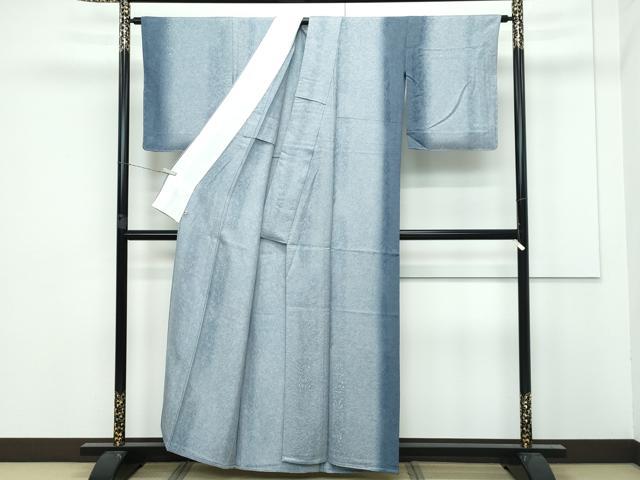平和屋着物■極上 金彩友禅作家 金彩の魔術師 堀省平 金煌織 訪問着 単衣 唐草文様 暈し染め 銀彩 さが美扱い 逸品 未使用 CZAA3028s5