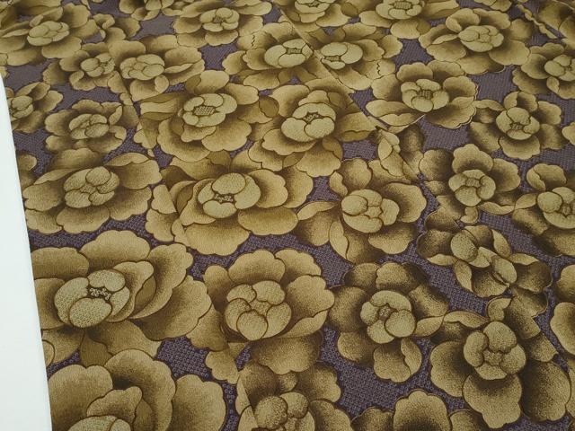 平和屋着物●極上 小紋 鹿の子花文 洗える着物 逸品 CZAA3035s5