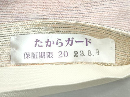 平和屋本店■極上　紋屋井関　御寮織　全通柄　京袋帯　霞文　上代178万円　証紙付き　逸品　未使用　CZAA3043s5