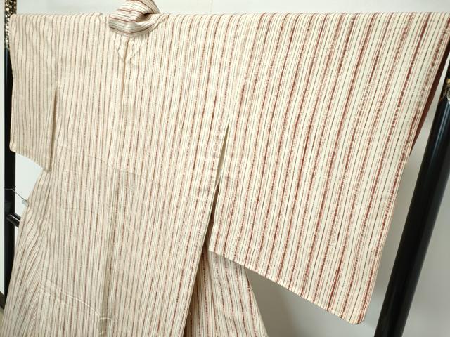平和屋本店■極上　染司よしおか　五代目　吉岡幸雄　紬　間道　逸品　CZAA3094s5