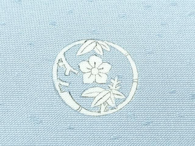 平和屋本店■極上　創業460年・千總　色留袖　刺繍　正倉院花唐草文　金彩　青磁鼠色地　高島屋扱い　逸品　CZAA3126s5