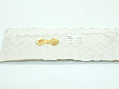 平和屋着物●極上　西陣　華翔苑　藤本仁　六通柄袋帯　正倉院花唐草文　金銀糸　証紙付き　逸品　新品　	 CZAA3188s5