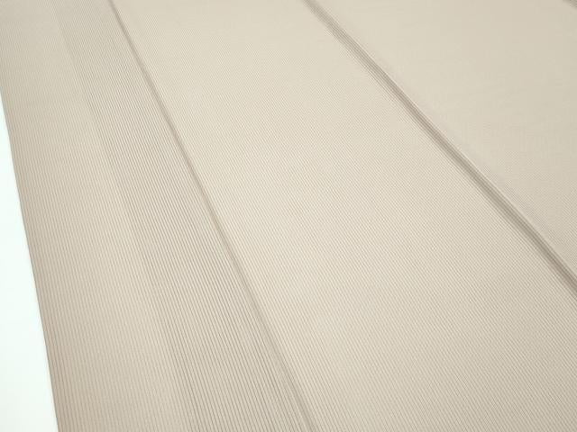 平和屋着物■極上　夏物　色無地　空五倍子色　縦絽　両面染　逸品　CZAA3204s5