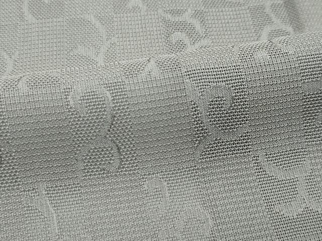 平和屋着物＊極上 夏物 小紋 作家物 市松唐草紋紗 暈し染め 逸品 CZAA3267s5
