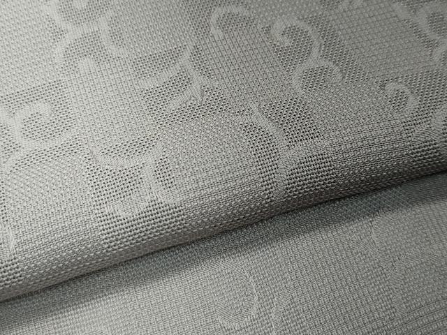 平和屋着物＊極上 夏物 小紋 作家物 市松唐草紋紗 暈し染め 逸品 CZAA3267s5