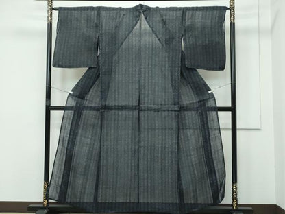 平和屋本店＊極上　夏物　重要無形文化財　本場宮古上布　苧麻　逸品　CZAA3275s5