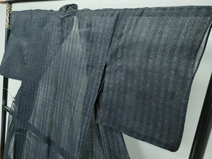 平和屋本店＊極上　夏物　重要無形文化財　本場宮古上布　苧麻　逸品　CZAA3275s5