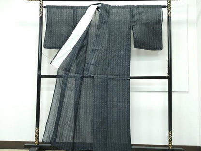 平和屋本店＊極上　夏物　重要無形文化財　本場宮古上布　苧麻　逸品　CZAA3275s5