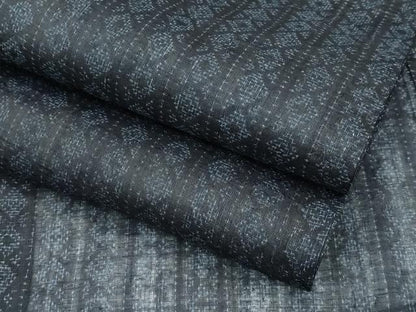 平和屋本店＊極上　夏物　重要無形文化財　本場宮古上布　苧麻　逸品　CZAA3275s5