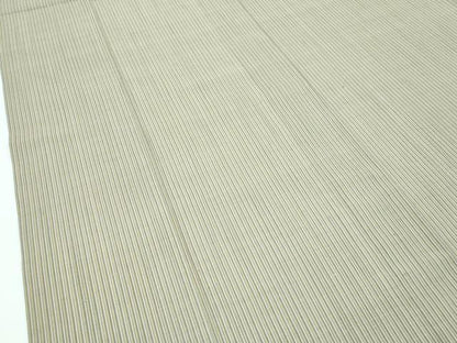 平和屋着物■極上　本場結城玉紬　単衣　結織苑　間道　証紙付き　逸品　未使用　CZAA3276s5