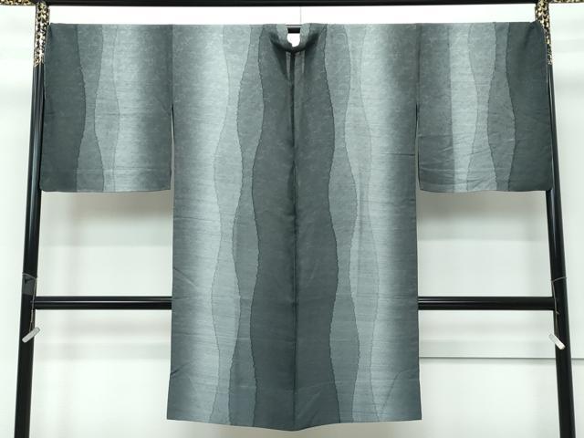 平和屋着物■極上　スリーシーズン　春夏秋　塵除け　道中着　ロング丈　唐草紋紗　逸品　未使用　CZAA3291s5