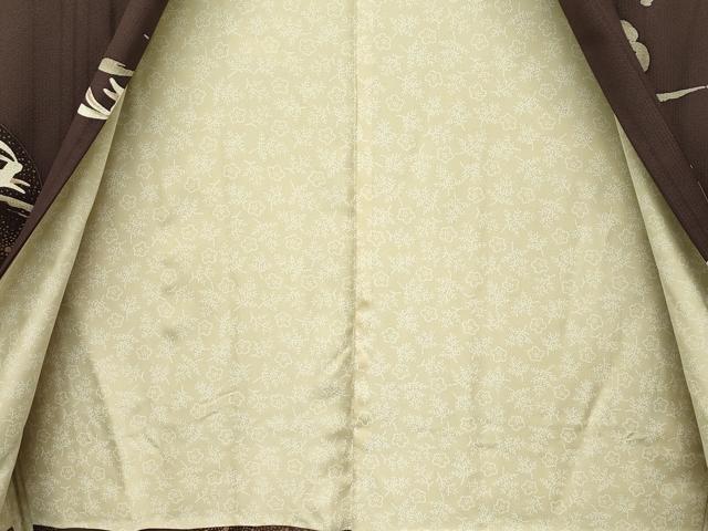 平和屋着物＃極上　長羽織　雪輪跳び兎文　憲法色地　逸品　未使用　CZAA3294s5