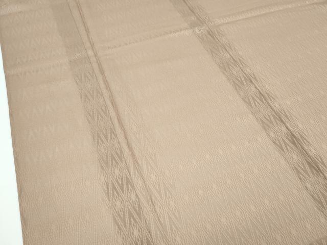 平和屋着物＊極上 夏物 色無地 焦香色 菱紋紗 逸品 CZAA3342s5