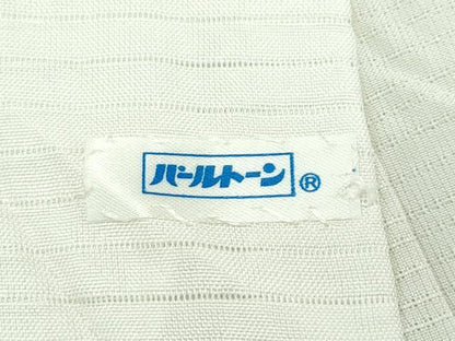 平和屋着物■極上　夏物　訪問着　流水紋紗　草花文　暈し染め　金銀彩　逸品　CZAA3347s5