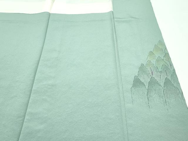 平和屋本店■極上　吉乃一廉　幻の辻が花　訪問着　辻が花　絞り　暈し染め　銀通し地　逸品　CZAA3351s5