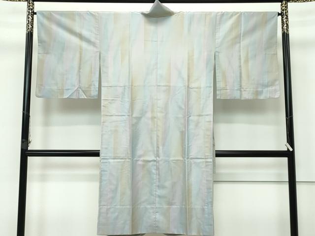 平和屋着物■極上　道中着　ロング丈　単衣　間道　逸品　CZAA3375s5