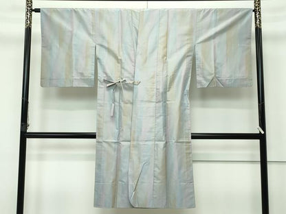 平和屋着物■極上　道中着　ロング丈　単衣　間道　逸品　CZAA3375s5