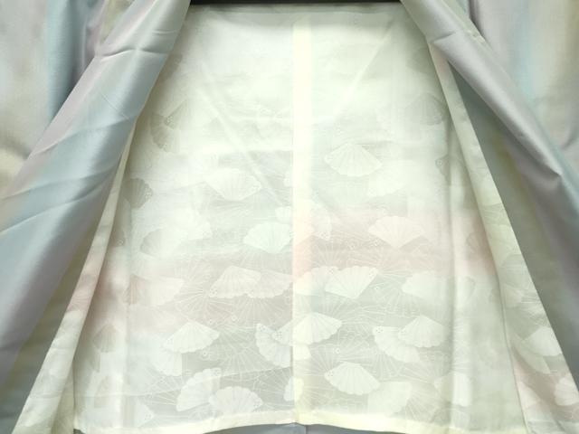 平和屋着物■極上　道中着　ロング丈　単衣　間道　逸品　CZAA3375s5