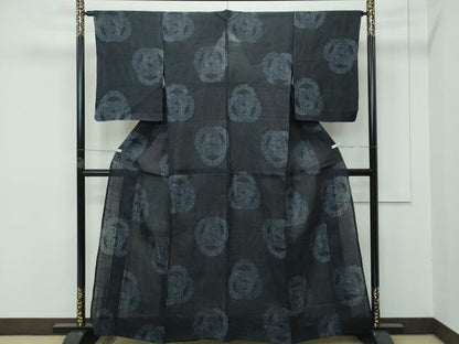 平和屋本店＊極上 夏物 重要無形文化財 本場宮古上布 苧麻 逸品 CZAA3376s5