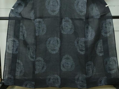 平和屋本店＊極上 夏物 重要無形文化財 本場宮古上布 苧麻 逸品 CZAA3376s5