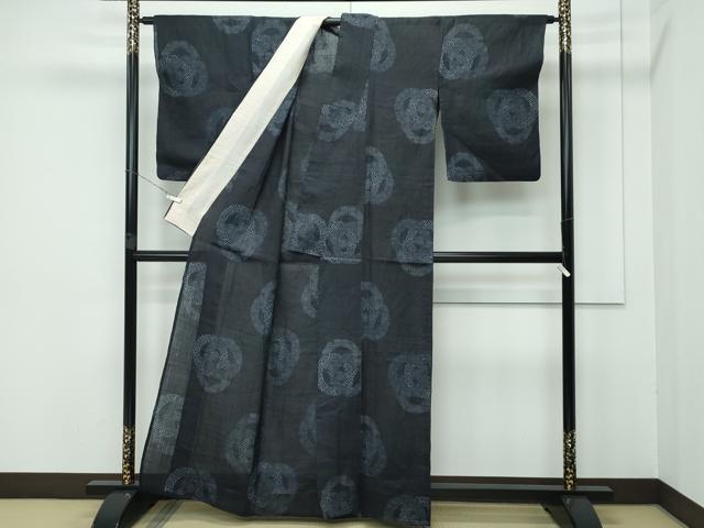 平和屋本店＊極上 夏物 重要無形文化財 本場宮古上布 苧麻 逸品 CZAA3376s5